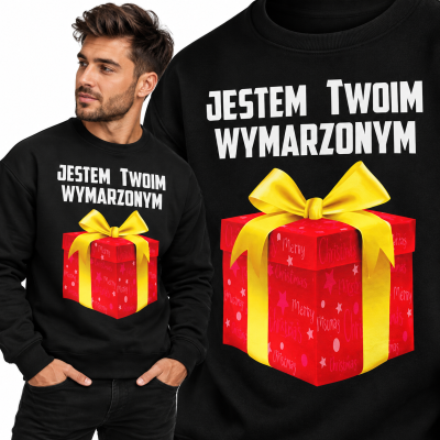 BLUZA ŚWIĄTECZNA JESTEM TWOIM WYMARZONYM